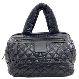 CHANEL Black Boston Bag